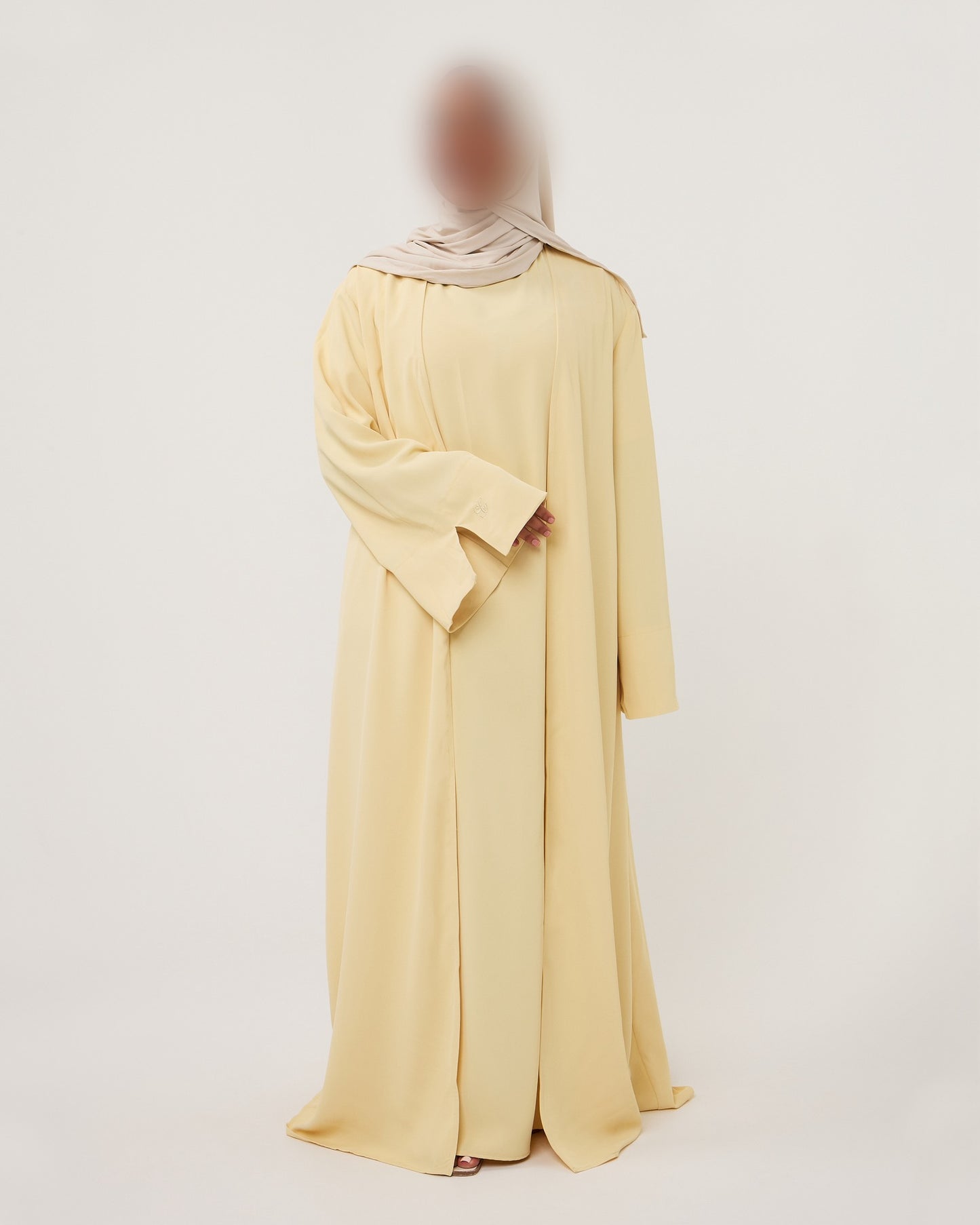 SPLIT KIMONO BUTTERYELLOW