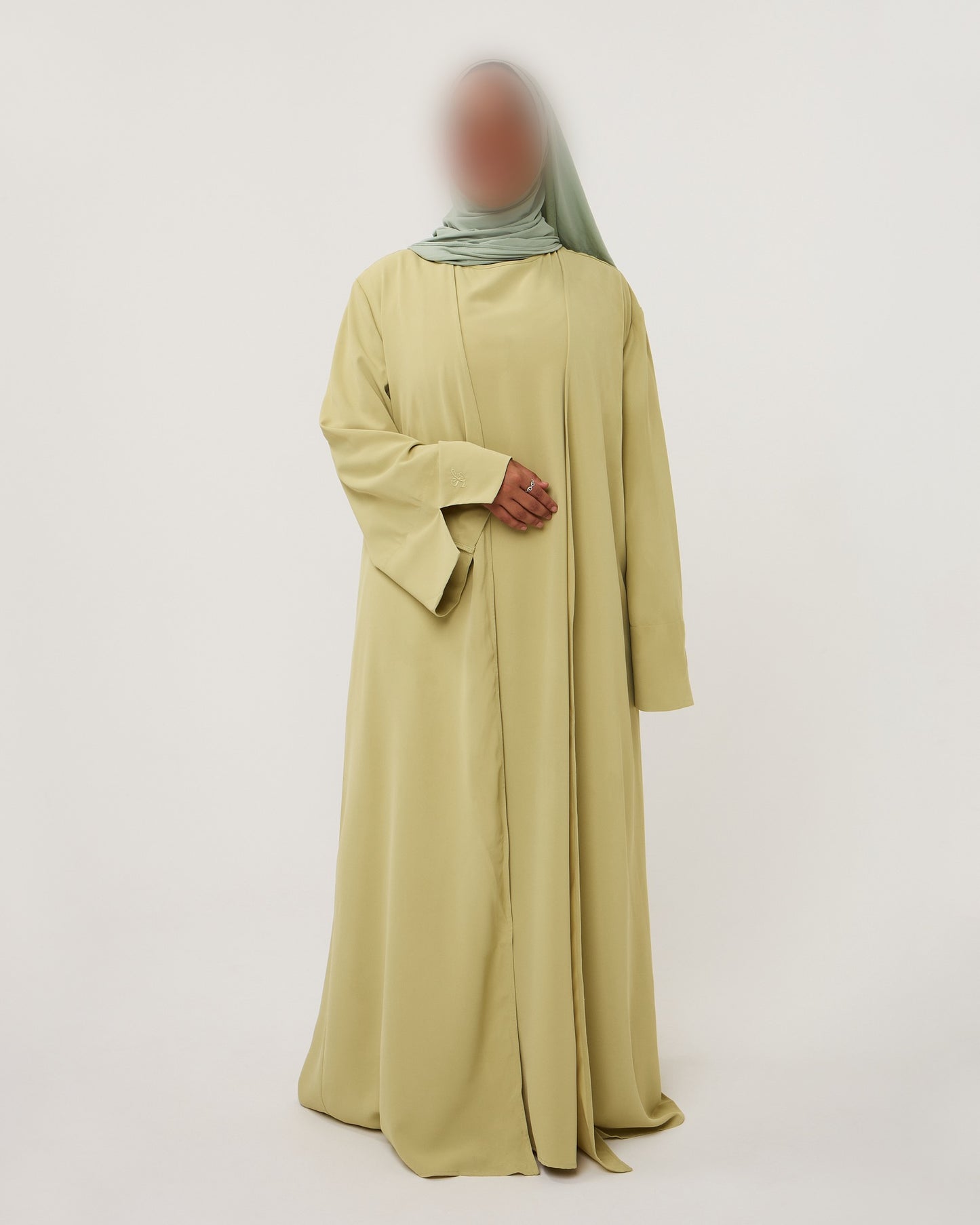 SPLIT KIMONO MOSS