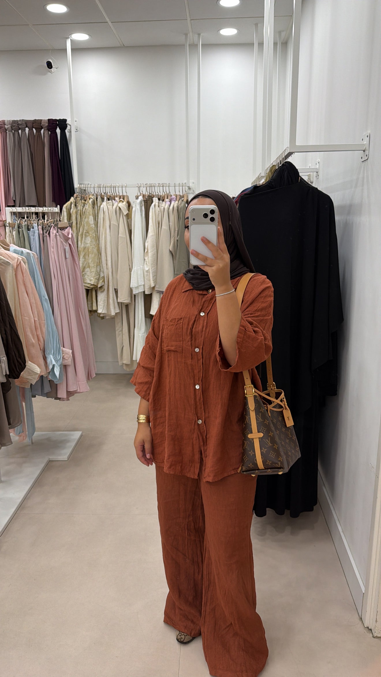 LINEN SET PUMPKIN