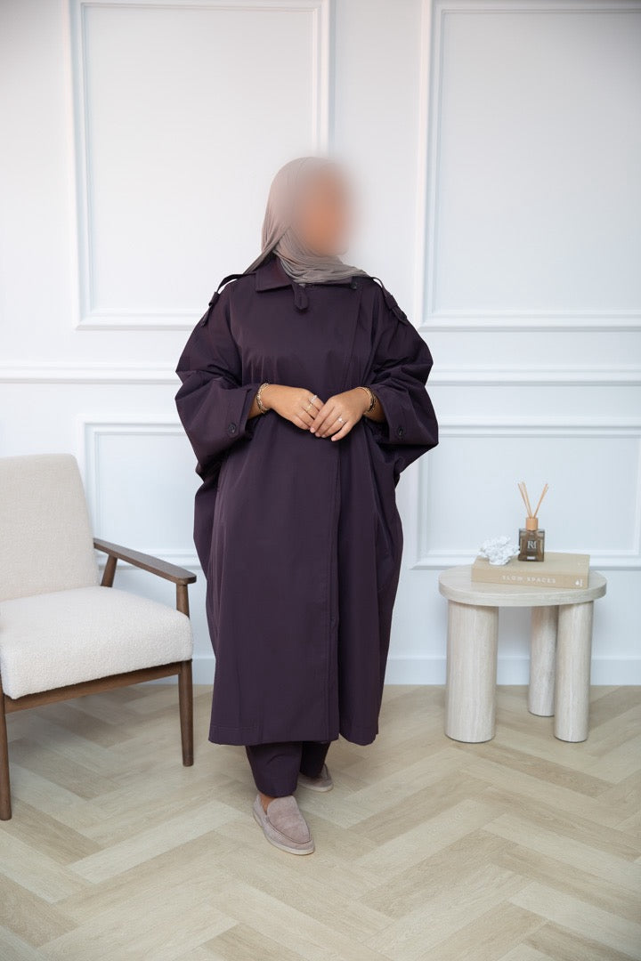 BAGGY COAT PURPLE