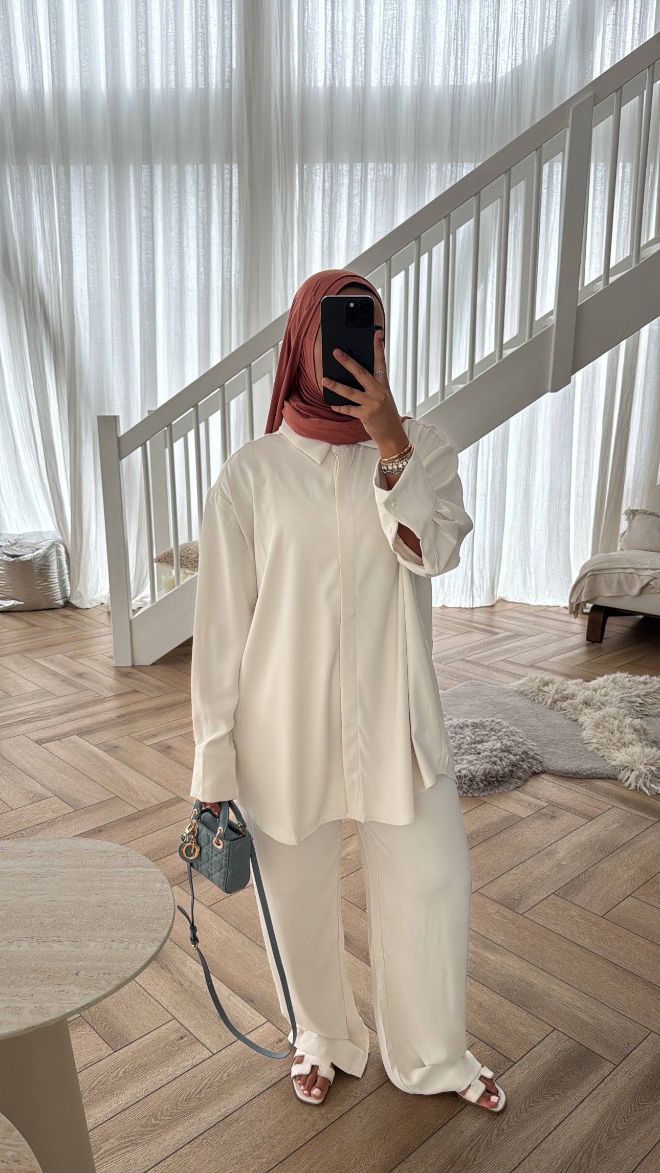 ESSENTIAL TWINSET CREAM