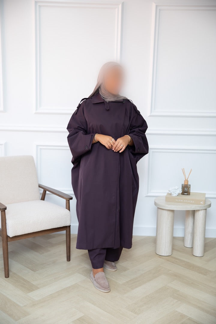 BAGGY COAT PURPLE