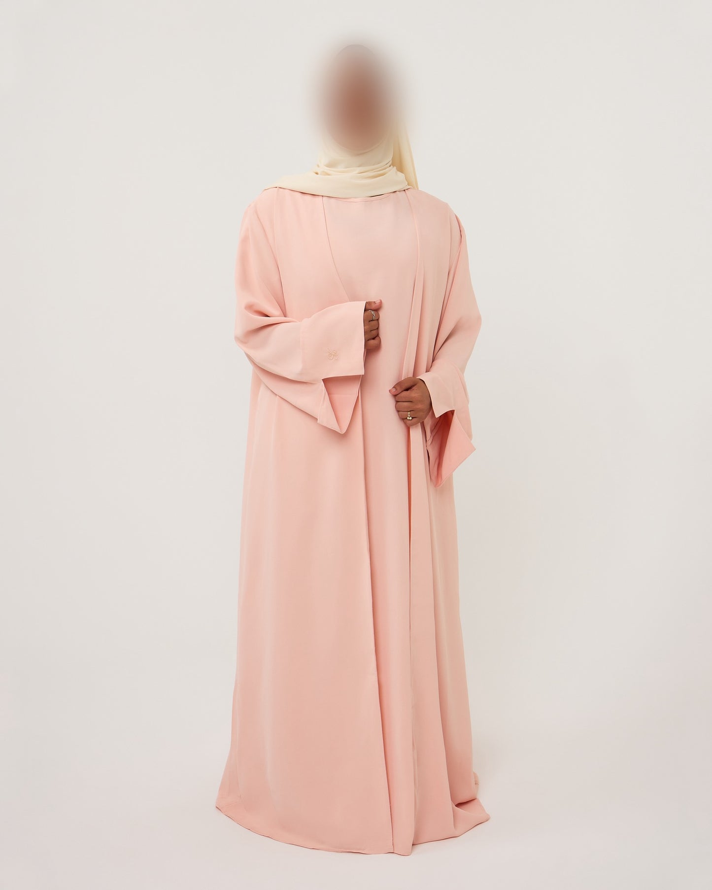 SPLIT KIMONO PEACH