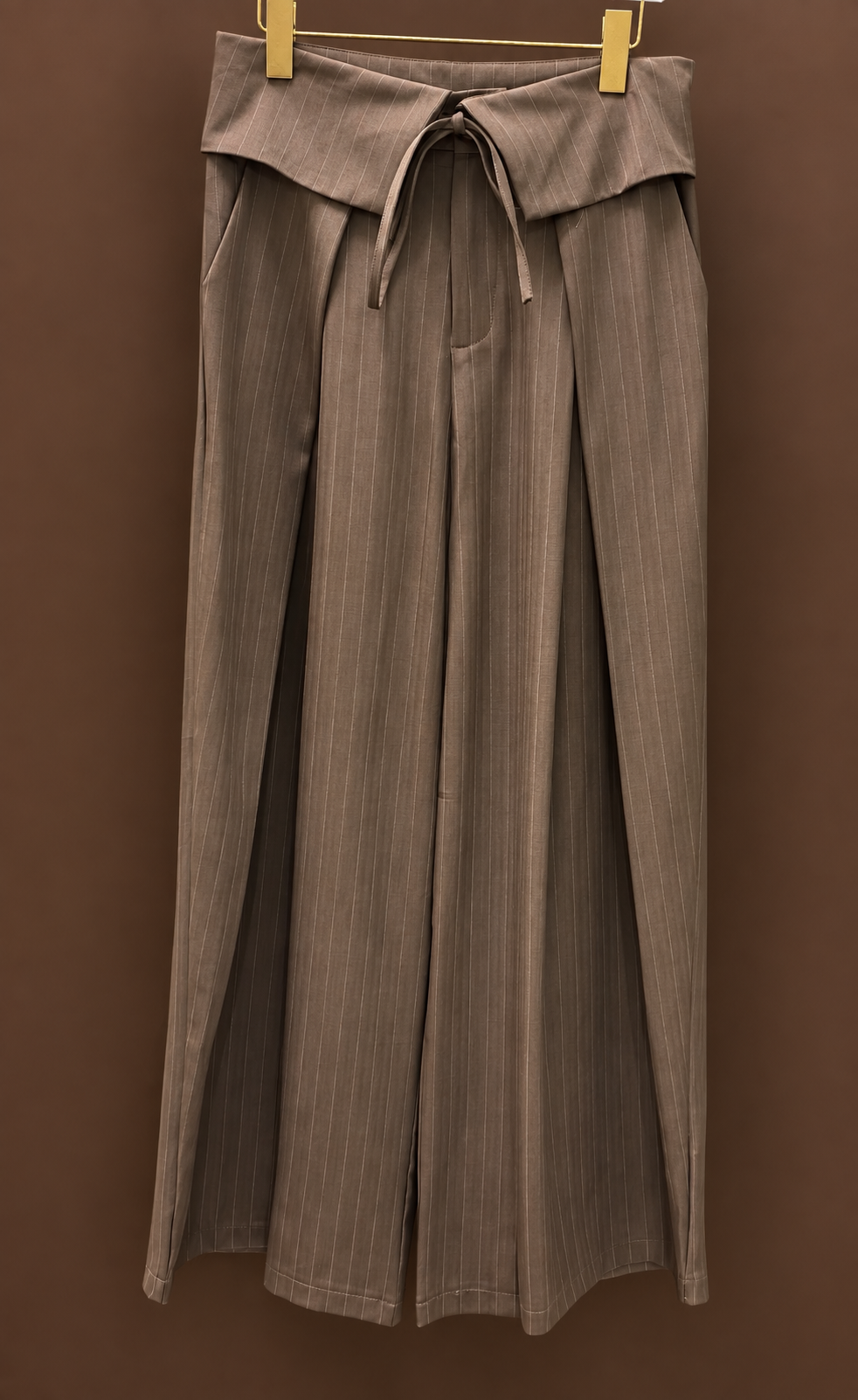 PANTALON STRIPE BROWN