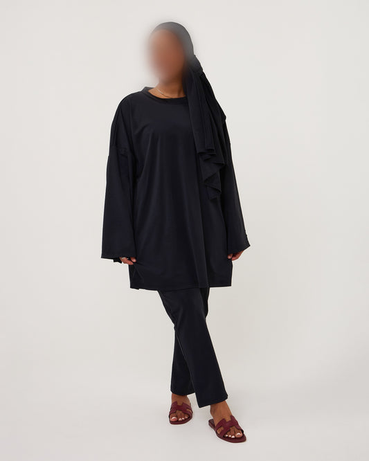 OVERSIZED BURKINI LEGGING BLACK