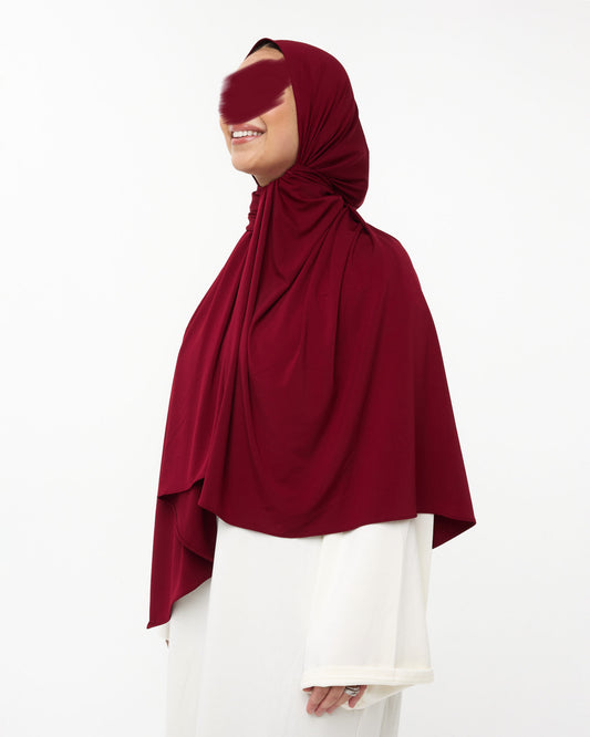 LIGHTWEIGHT PREMIUM JERSEY BURGUNDY
