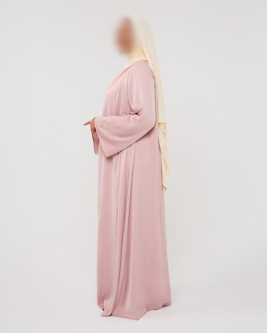 SILKY DRESS PINK