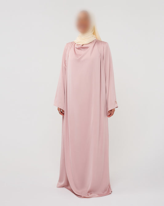 SILKY DRESS PINK