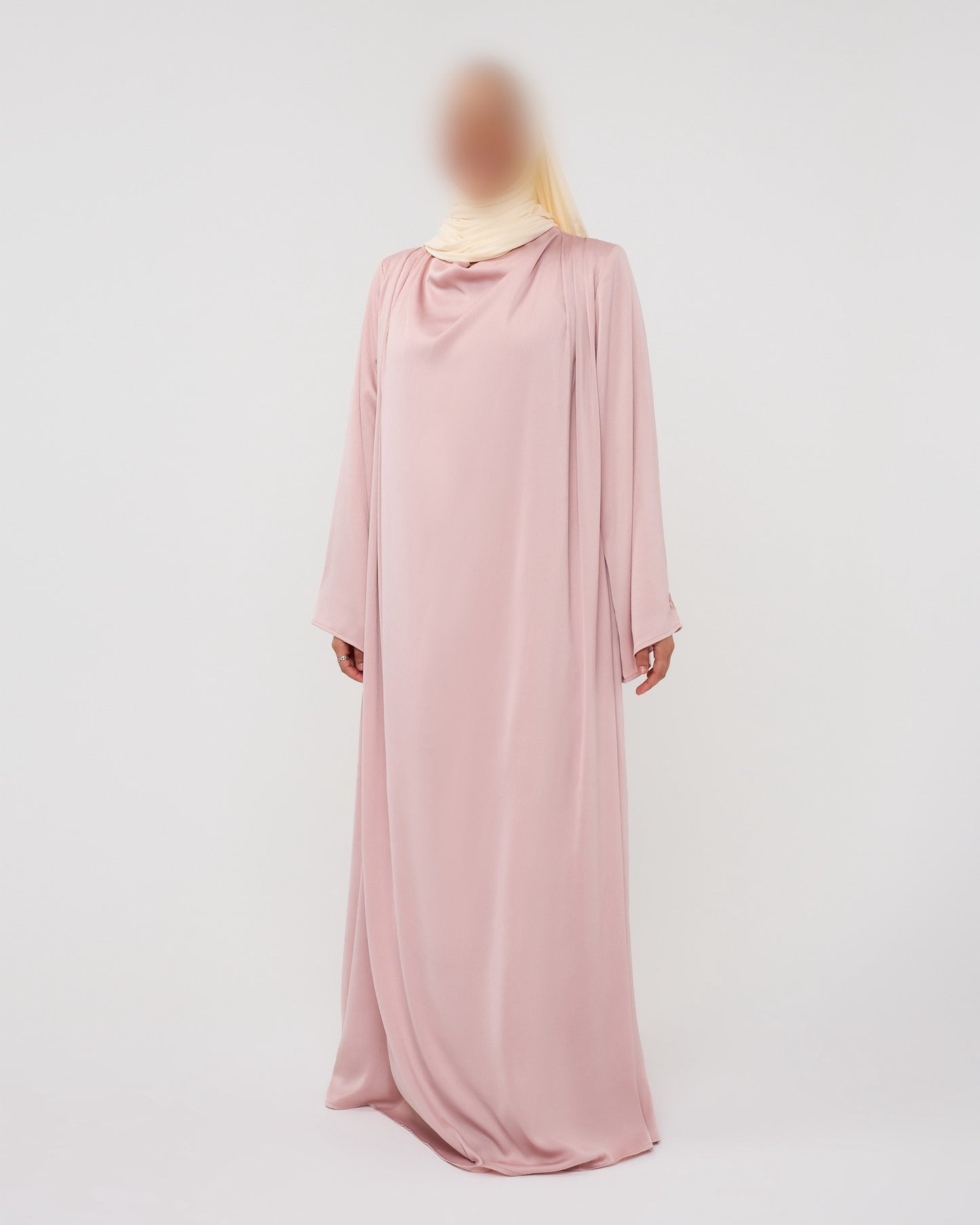 SILKY DRESS PINK