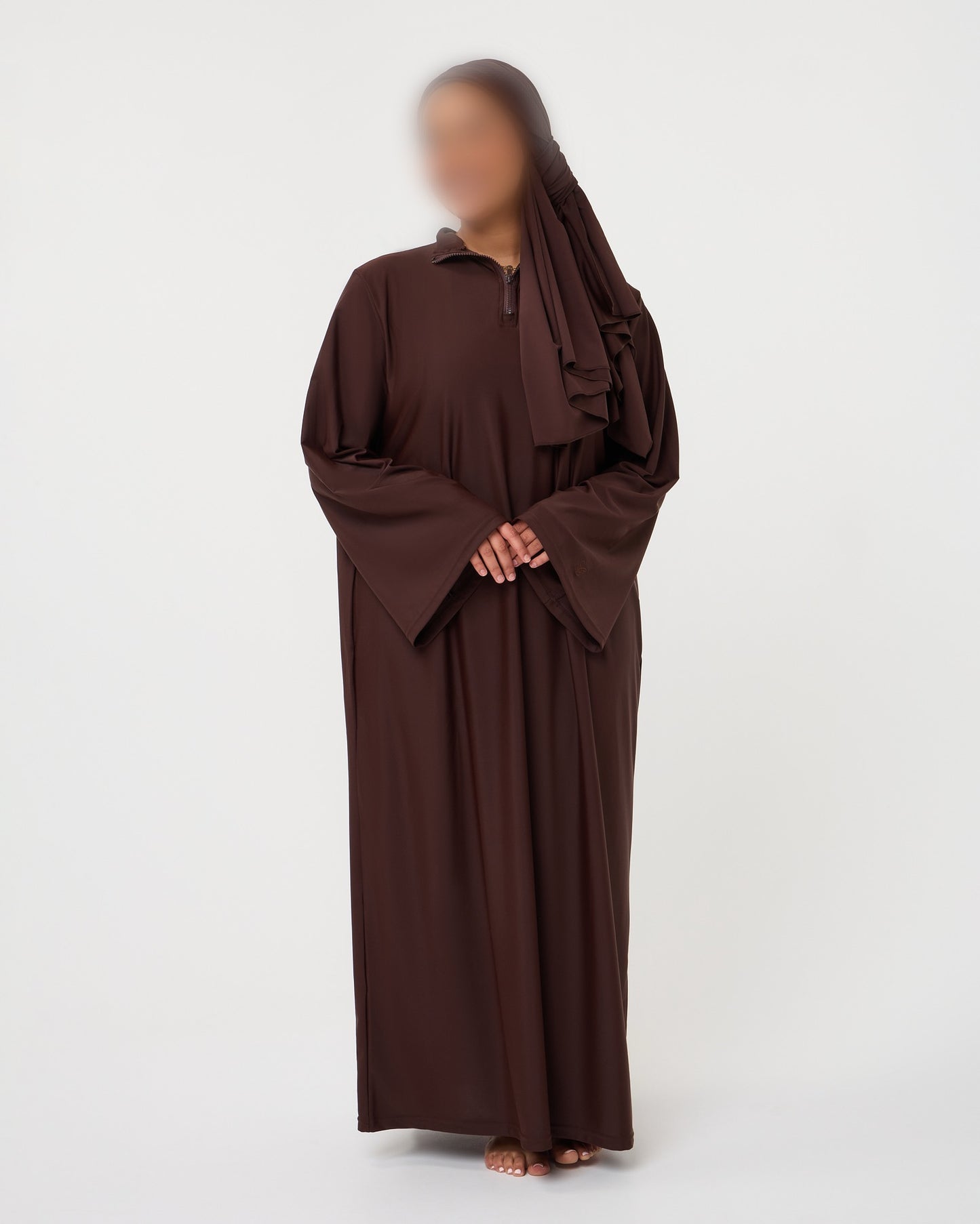 MAXI BURKINI DARKBROWN
