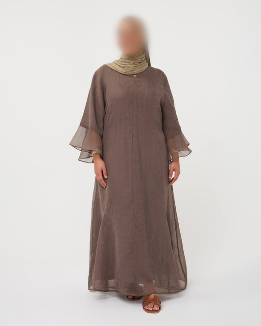 MAXI DRESS SAFFIYA'S MOCCA