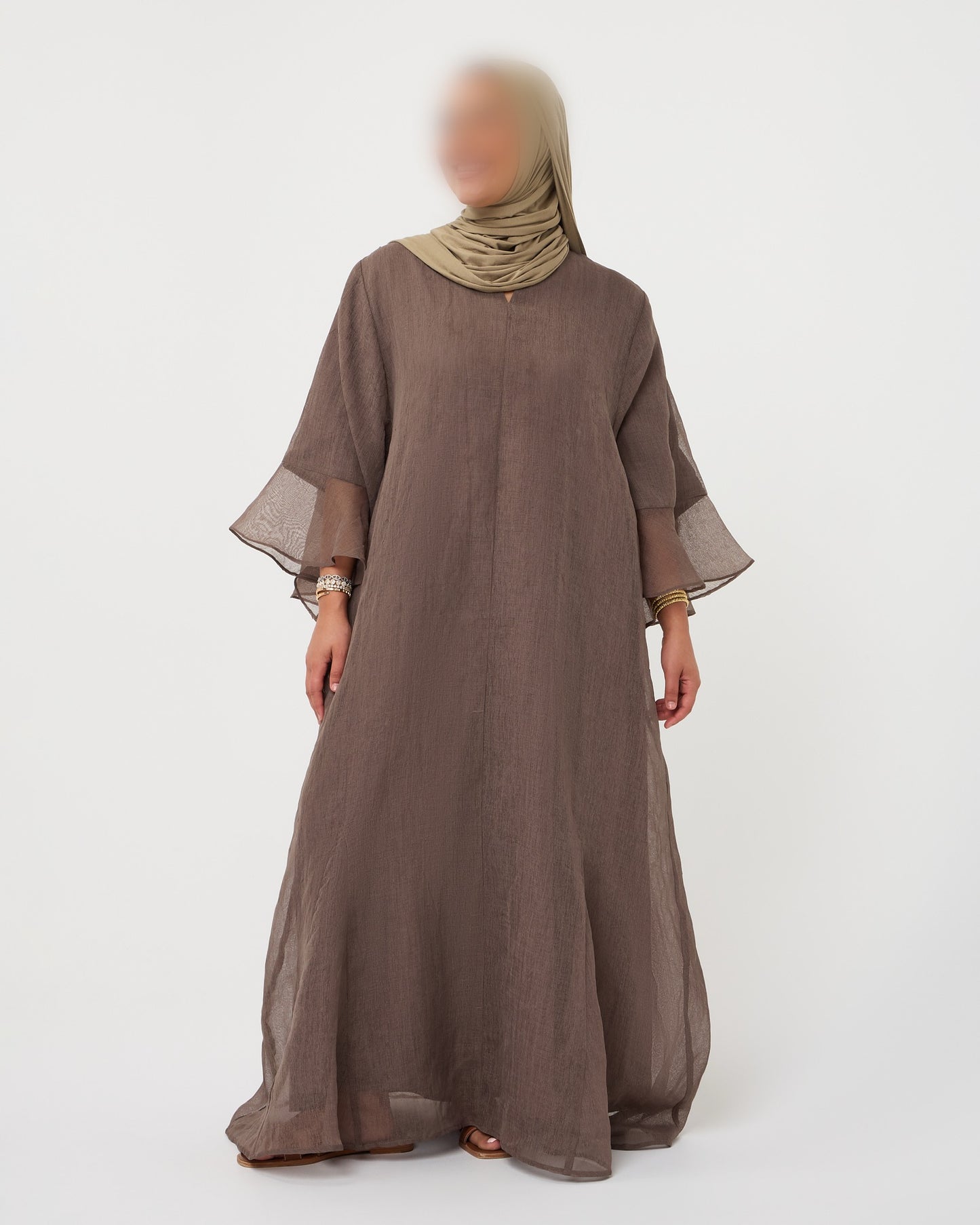 MAXI DRESS SAFFIYA'S MOCCA