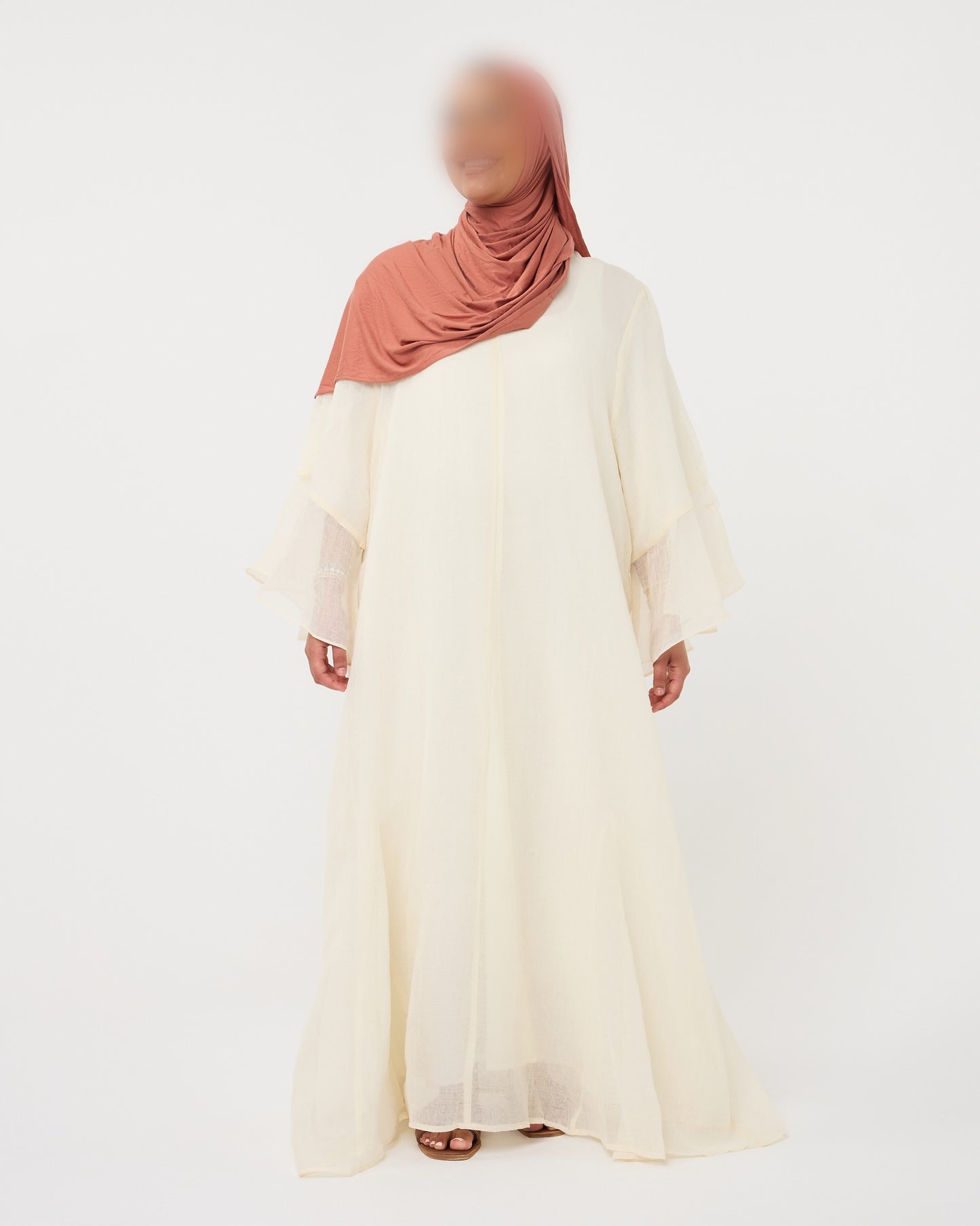 MAXI DRESS SAFFIYA'S OFFWHITE