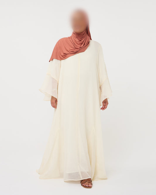 MAXI DRESS SAFFIYA'S OFFWHITE