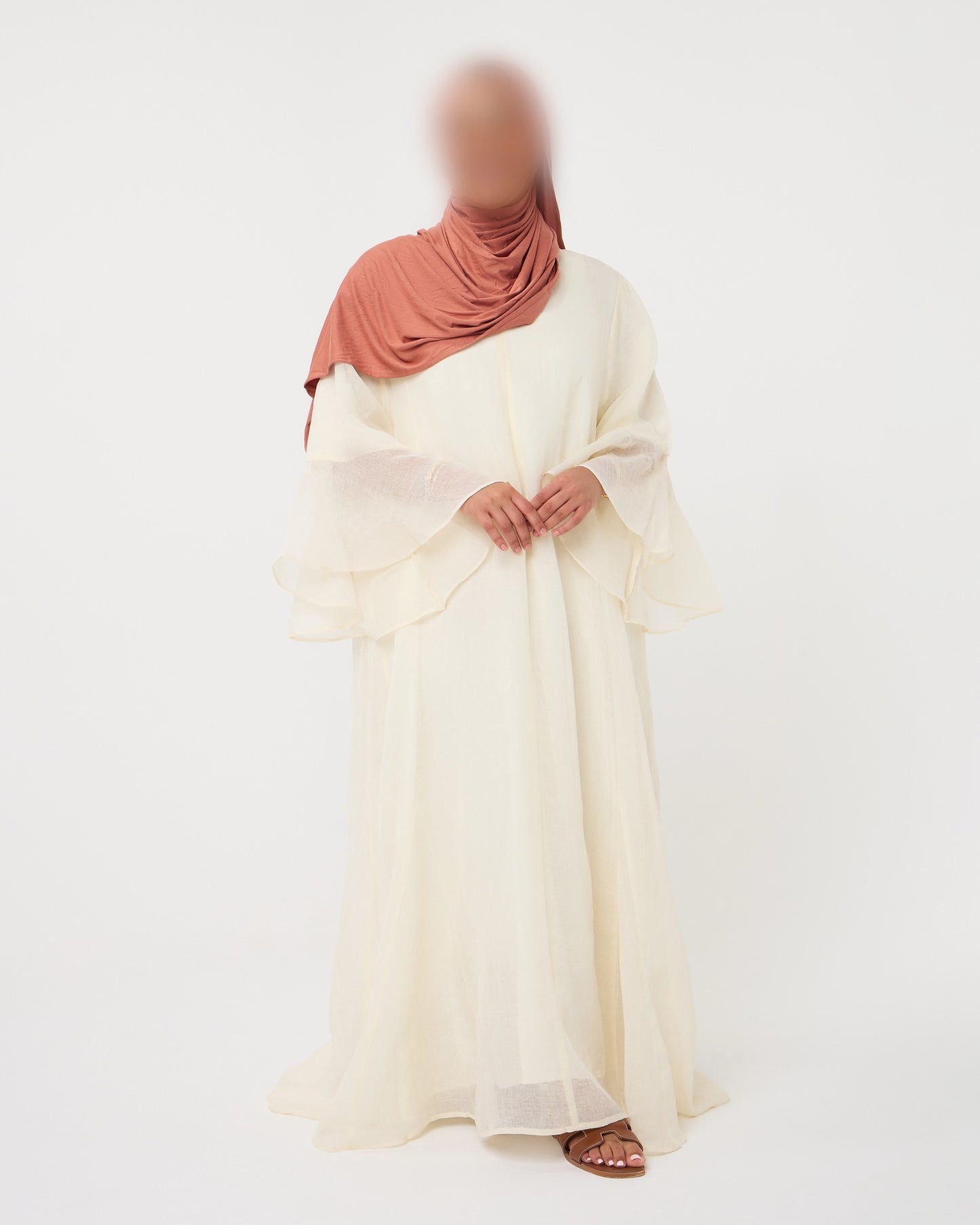 MAXI DRESS SAFFIYA'S OFFWHITE