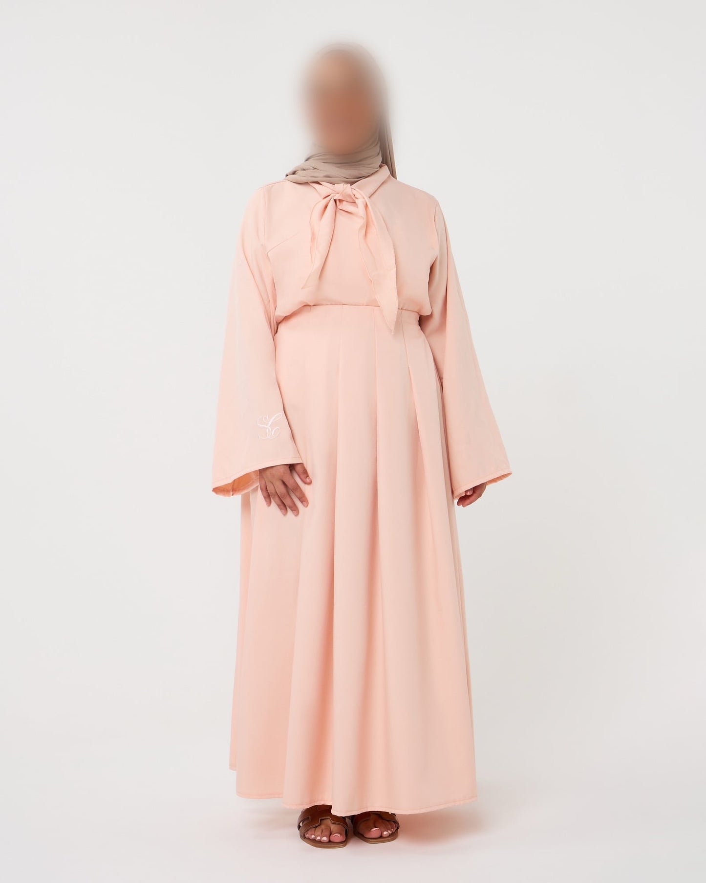 SKIRT SET PEACH