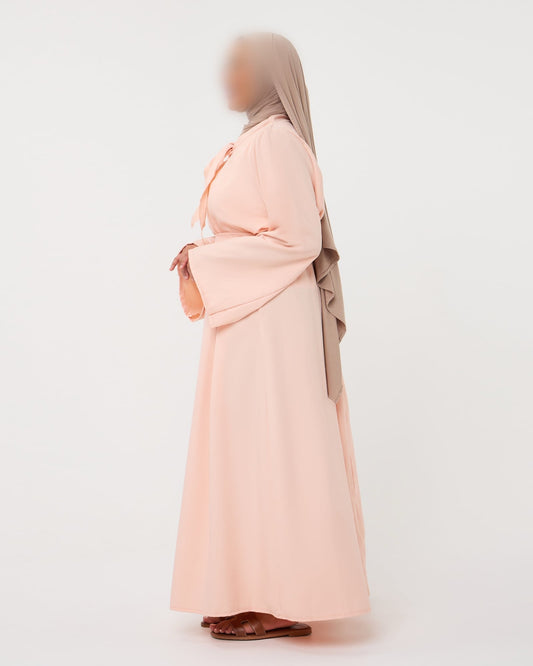 SKIRT SET PEACH