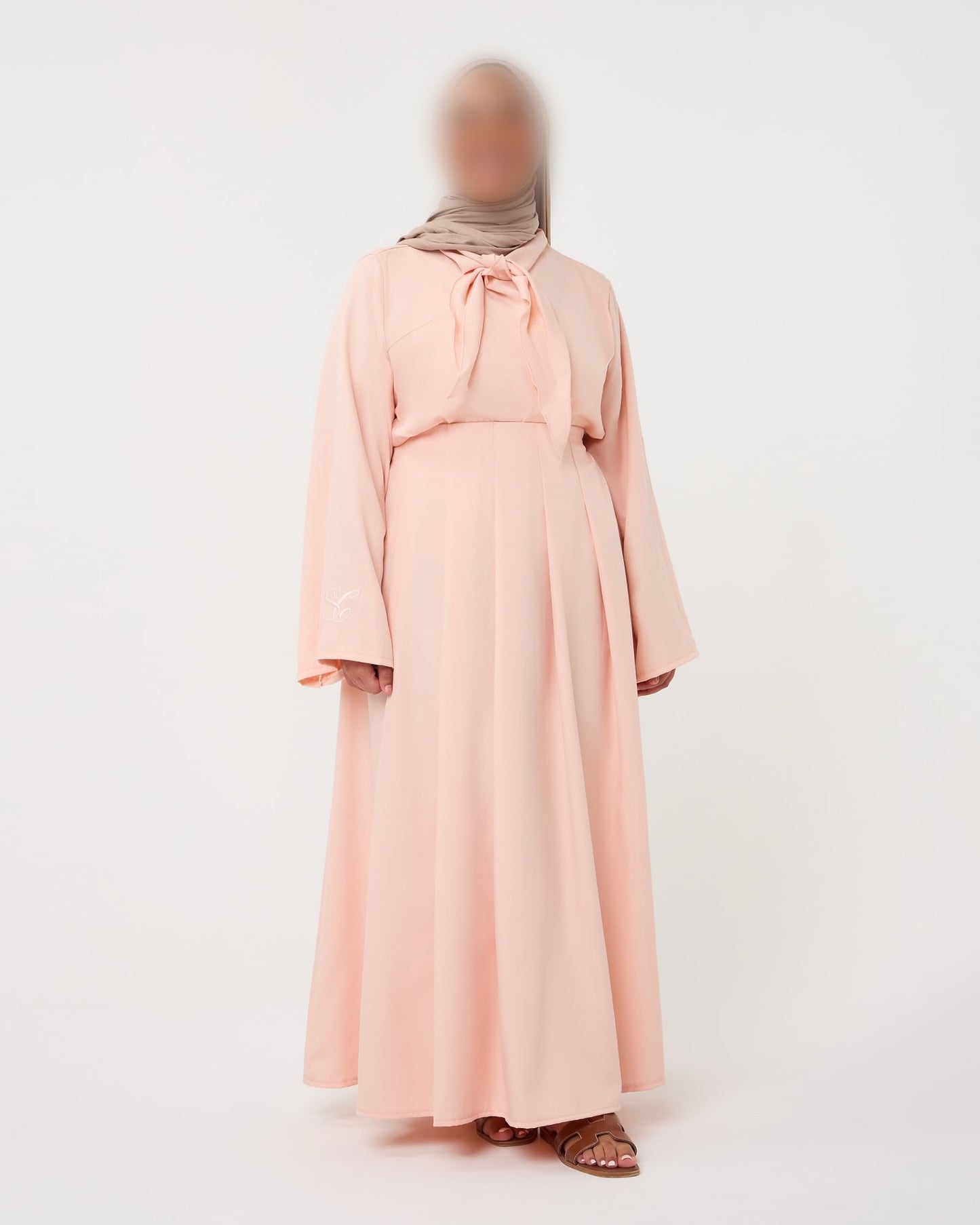 SKIRT SET PEACH