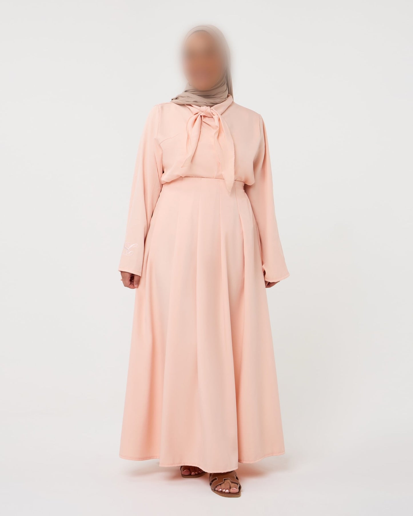 SKIRT SET PEACH