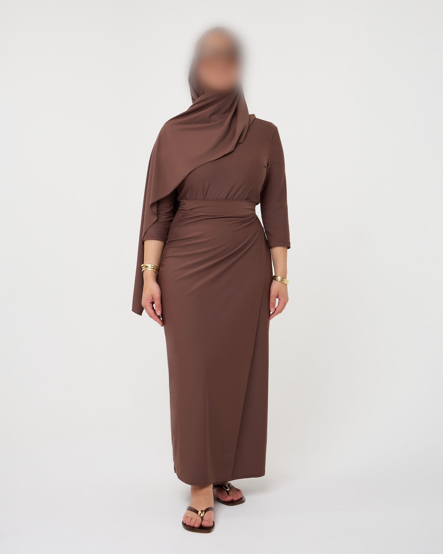 SKIRT SET BURKINI LIGHTBROWN