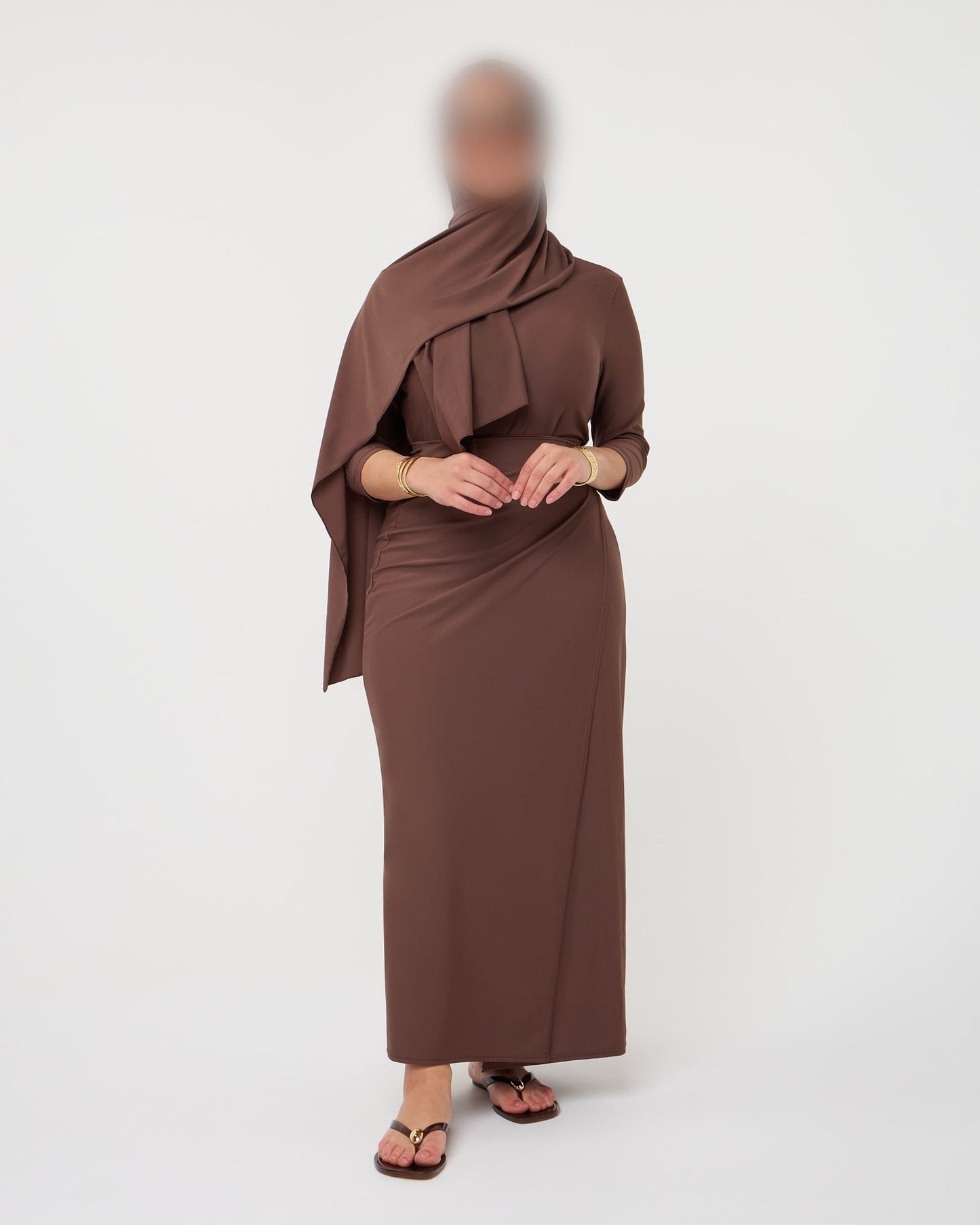 SKIRT SET BURKINI LIGHTBROWN
