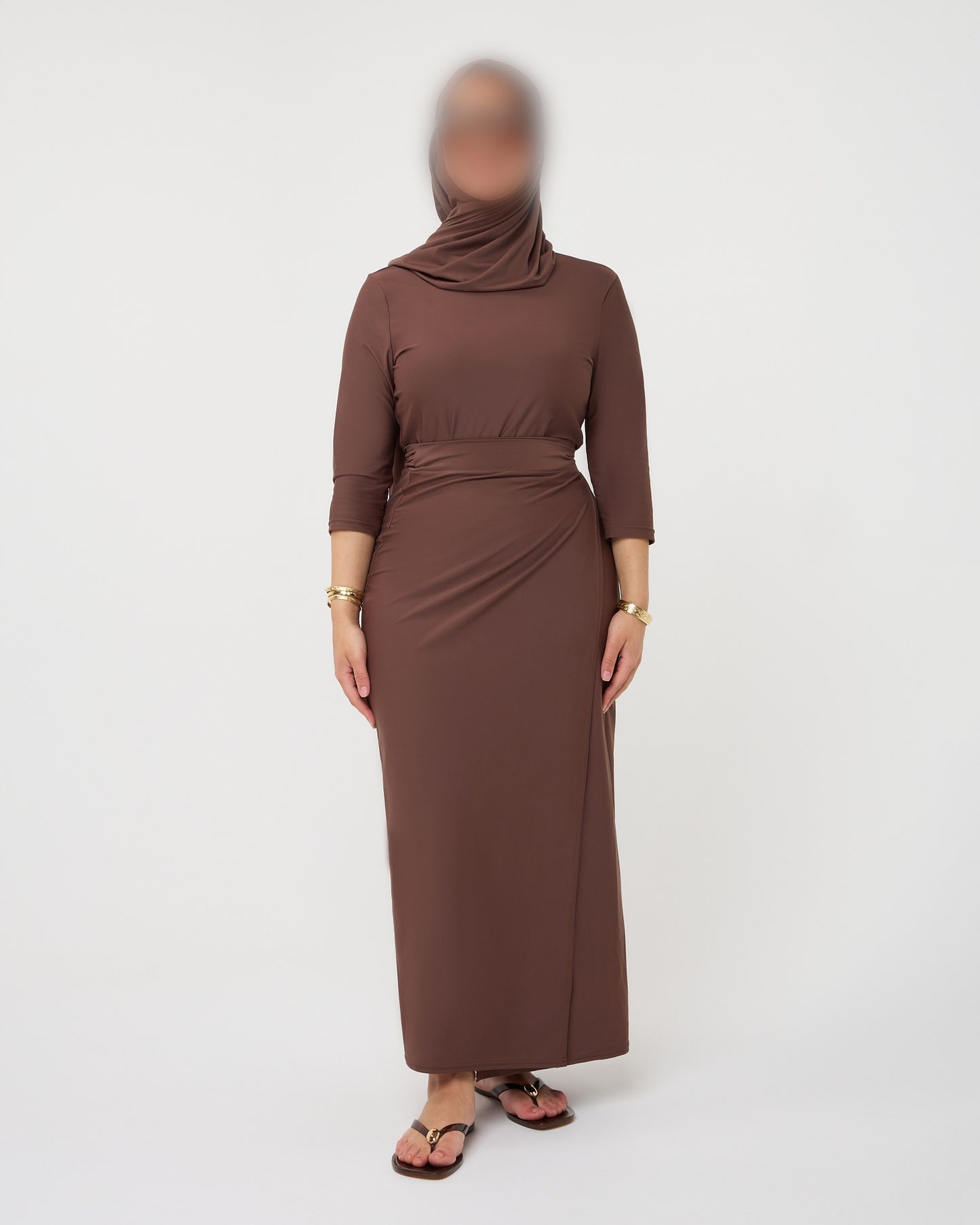 SKIRT SET BURKINI LIGHTBROWN