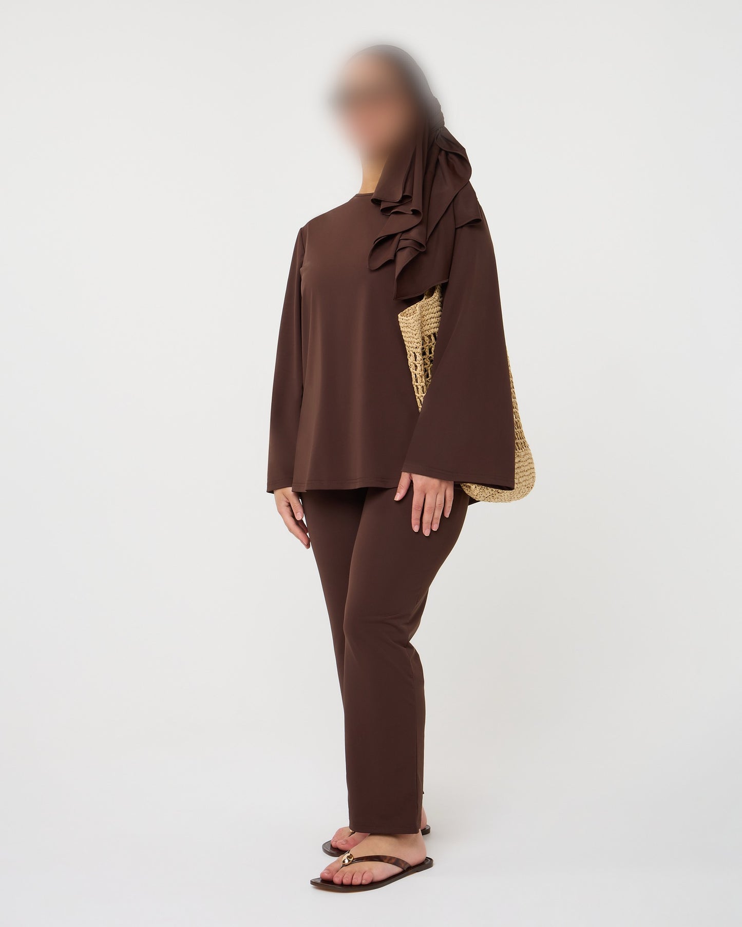 PANTALON BURKINI DARKBROWN