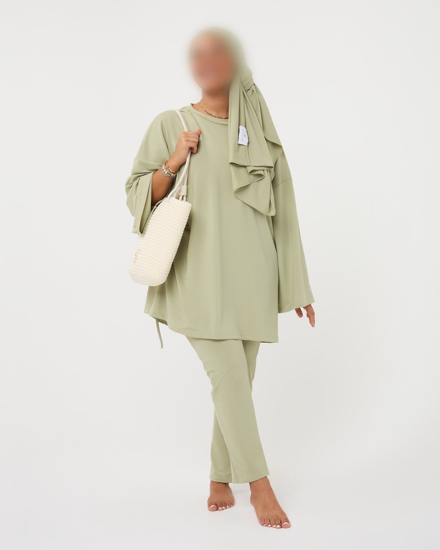 OVERSIZED LEGGING BURKINI SAGEMOSS