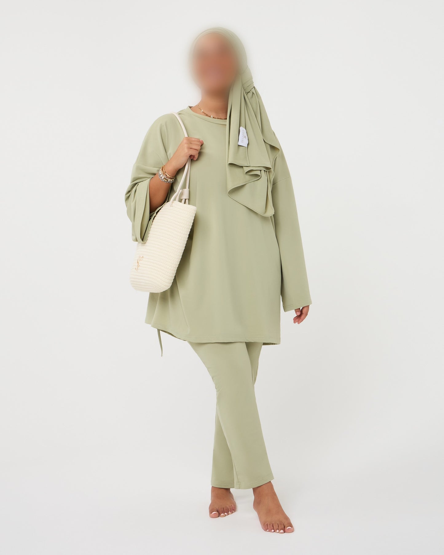 OVERSIZED LEGGING BURKINI SAGEMOSS