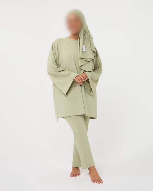 OVERSIZED LEGGING BURKINI SAGEMOSS