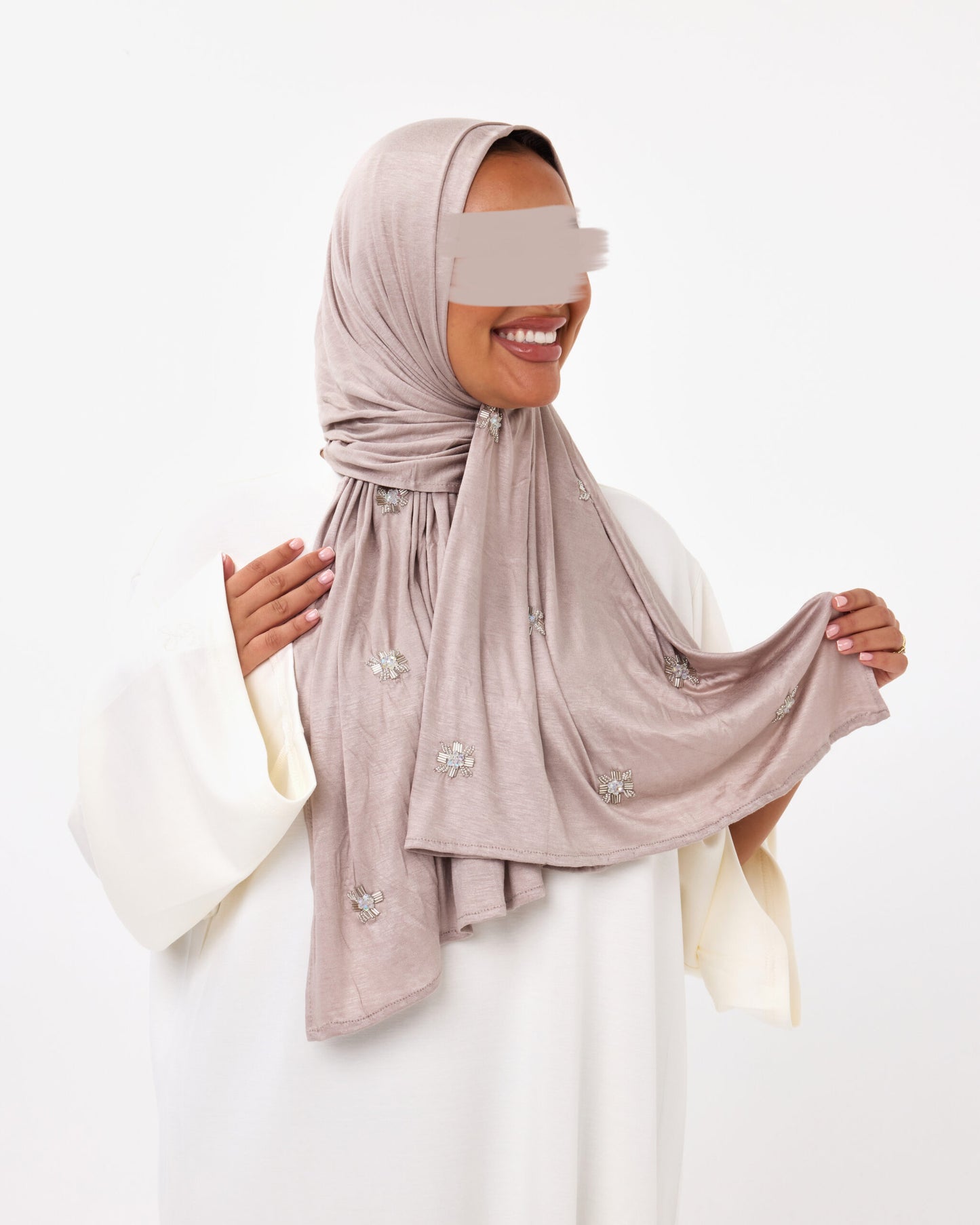 COTTON JERSEY HANDCRAFT STONE #21