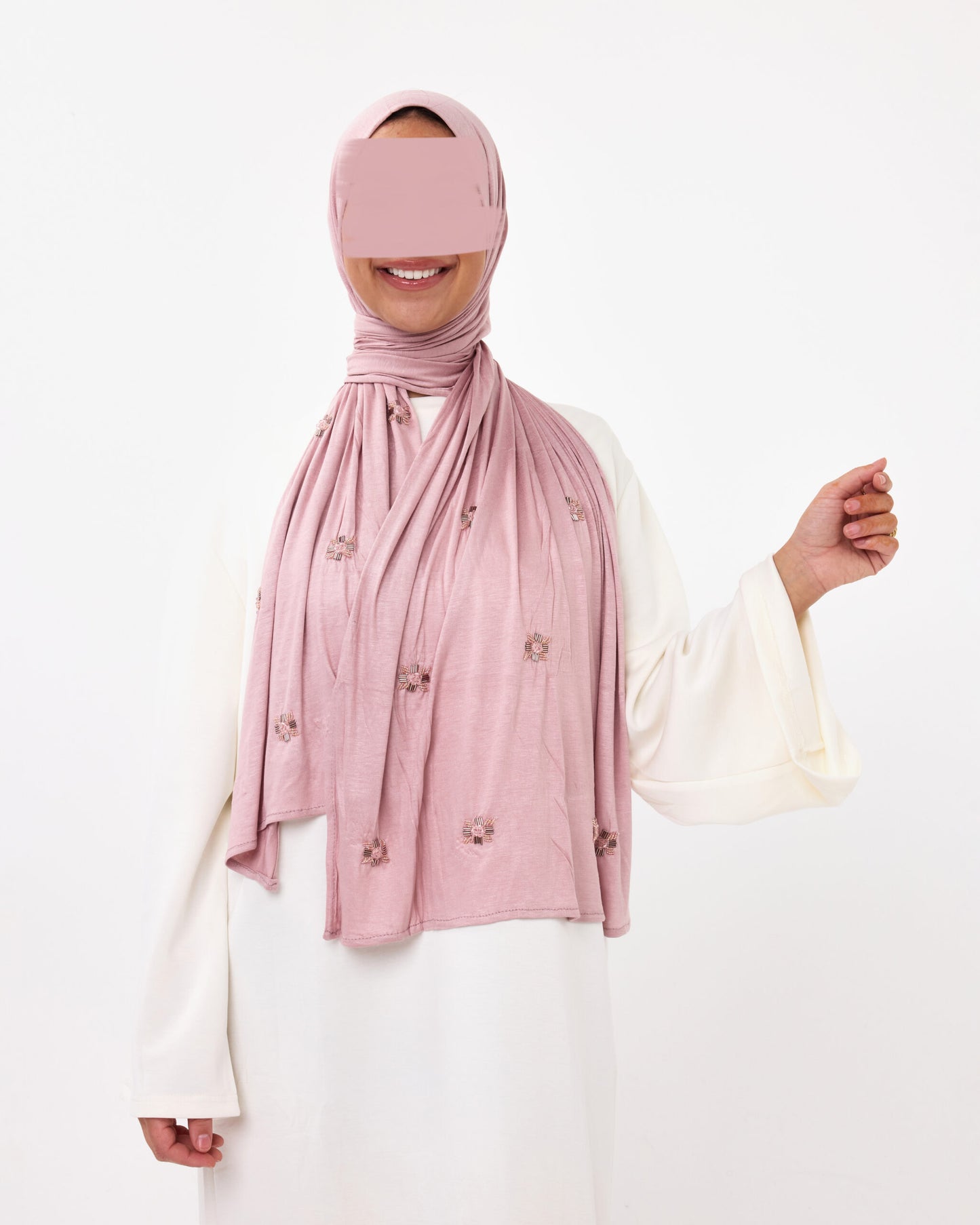 COTTON JERSEY HANDCRAFT PINK #42