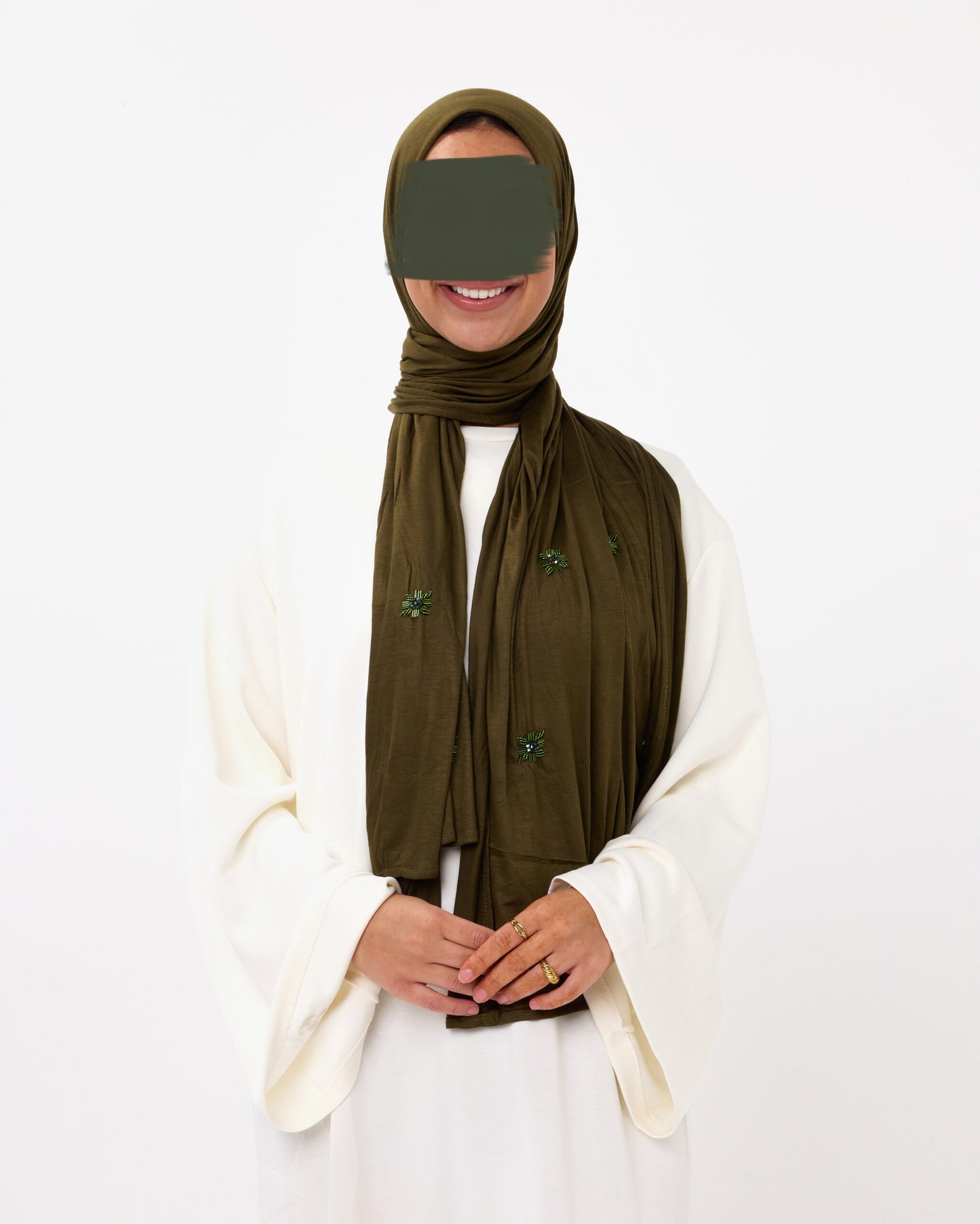 COTTON JERSEY HANDCRAFT KHAKI