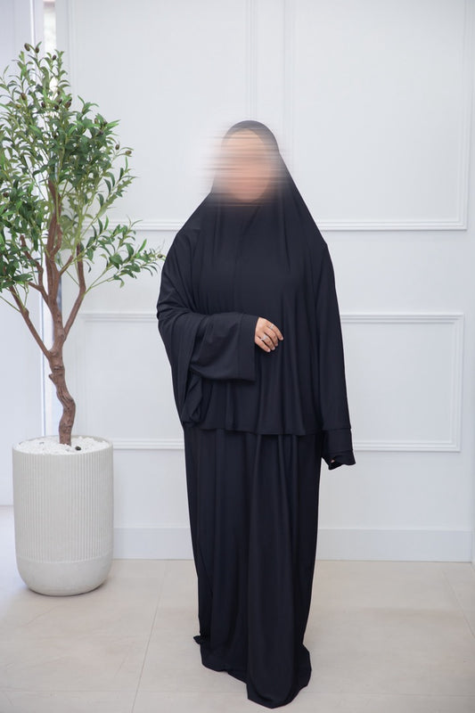 PREMIUM JERSEY DRESS GHIMAAR BLACK