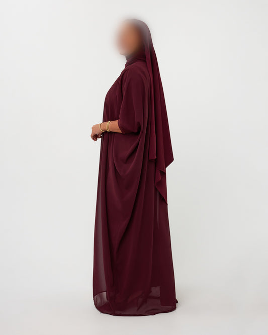 CAPEDRESS CHIFFON CHERRY