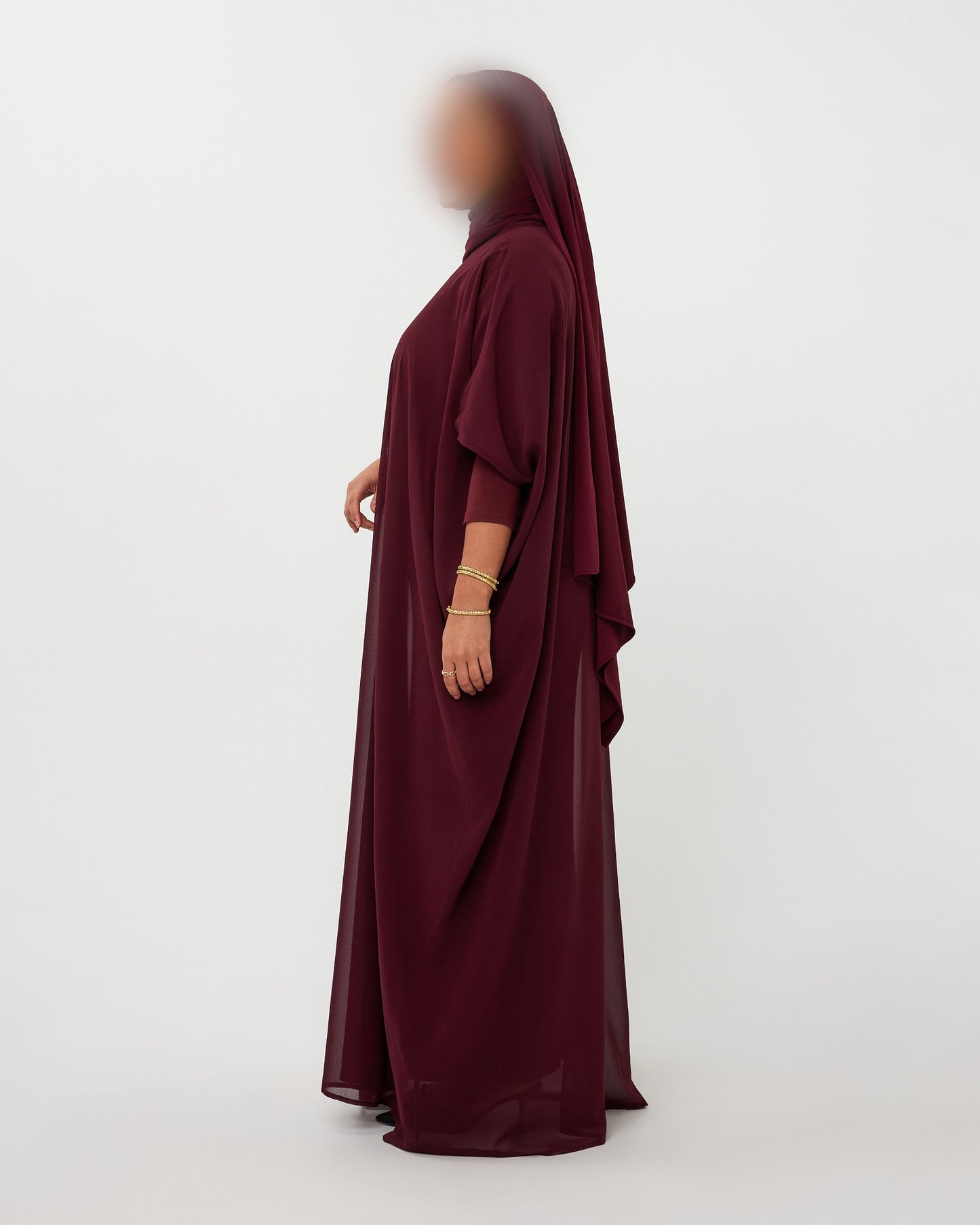 CAPEDRESS CHIFFON CHERRY