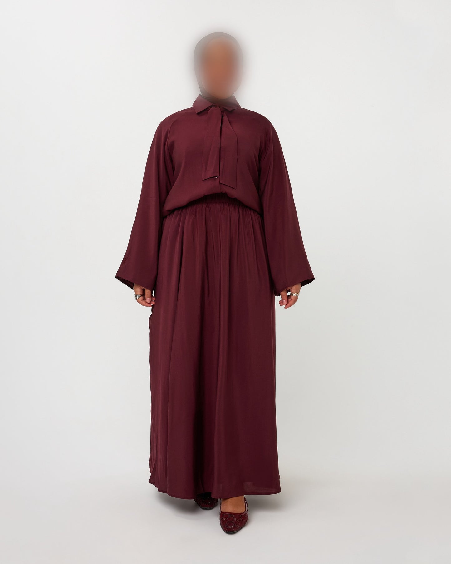 SKIRT SET CHERRY