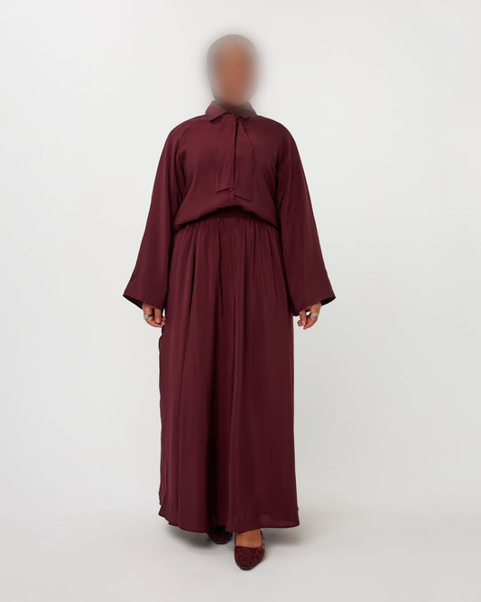 SKIRT SET CHERRY