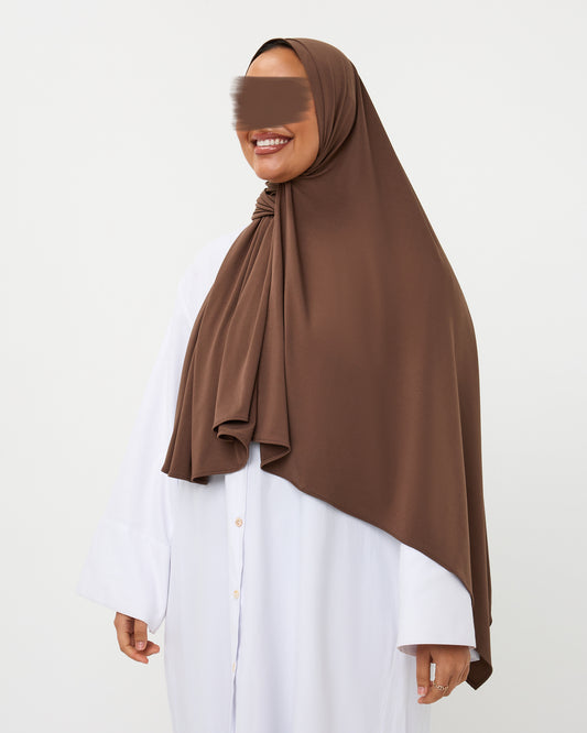 LIGHTWEIGHT PREMIUM JERSEY TAUPEBROWN