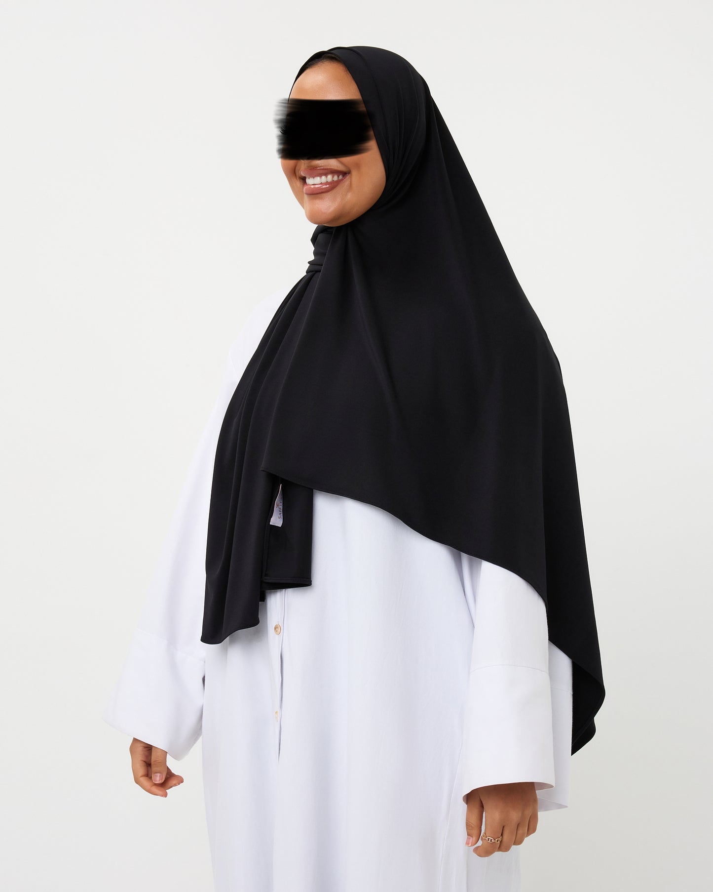 LIGHTWEIGHT PREMIUM JERSEY HIJAB BLACK