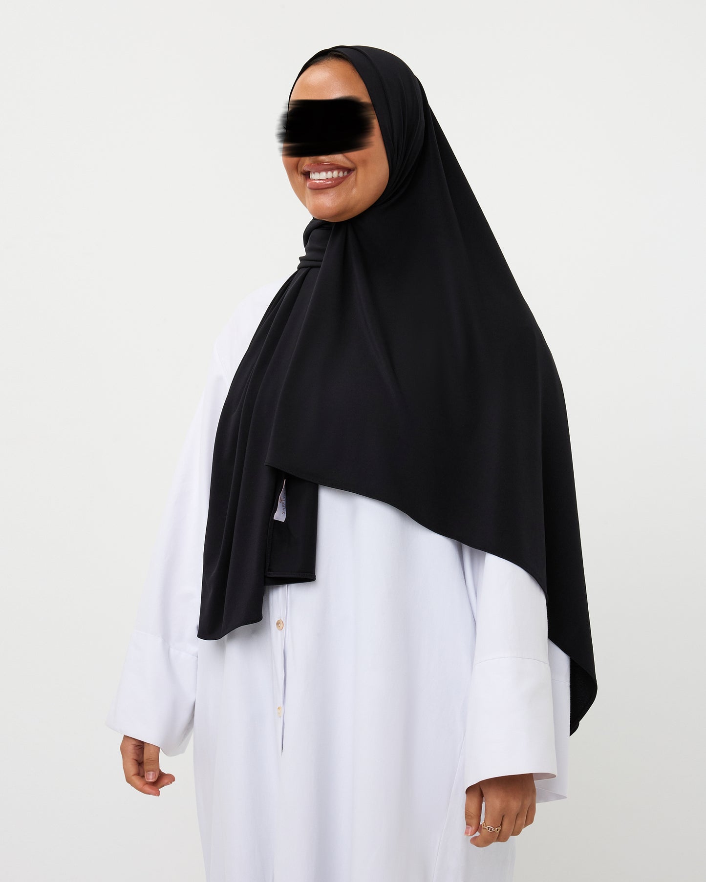 LIGHTWEIGHT PREMIUM JERSEY HIJAB BLACK