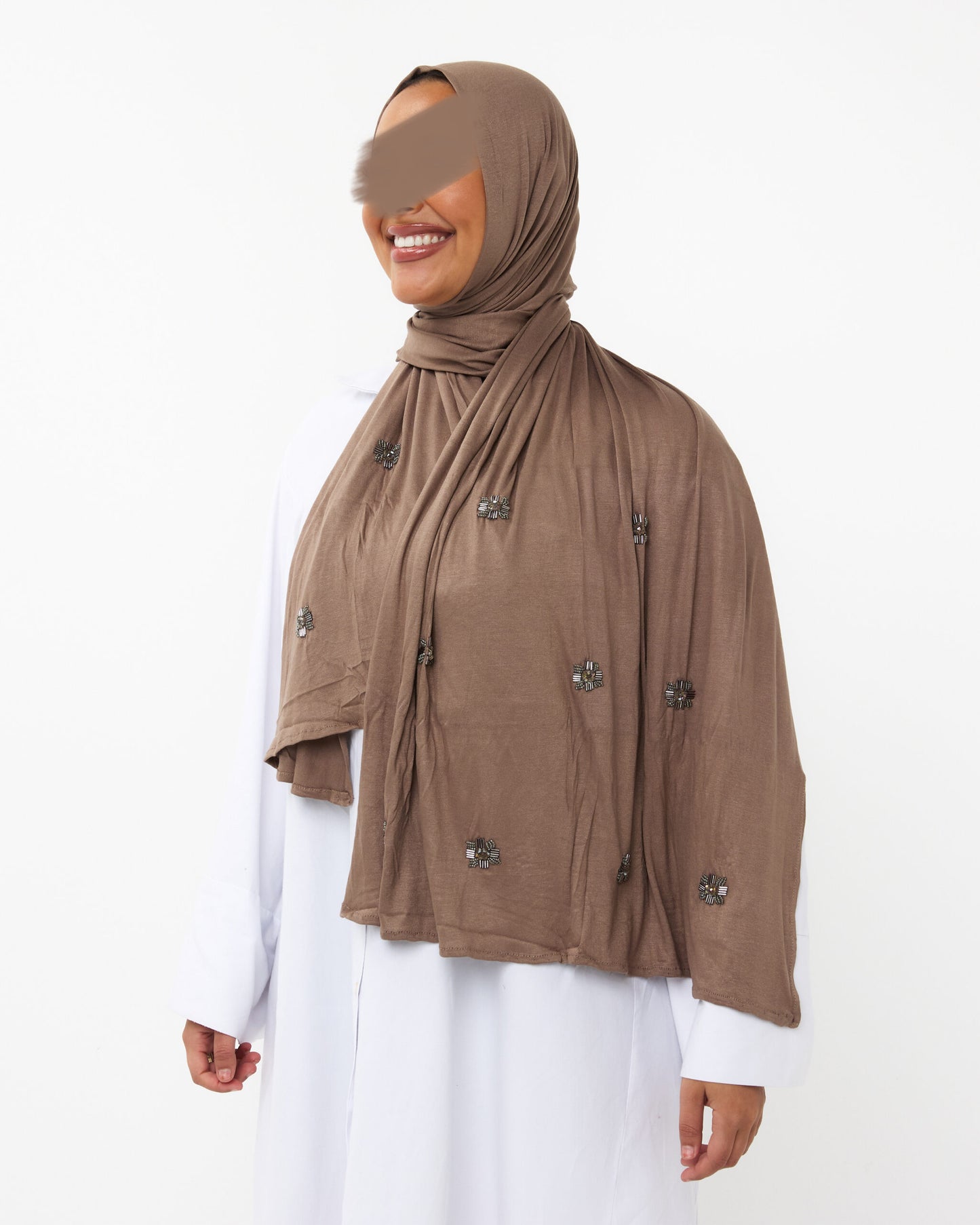 COTTON STONE JERSEY DARKTAUPE