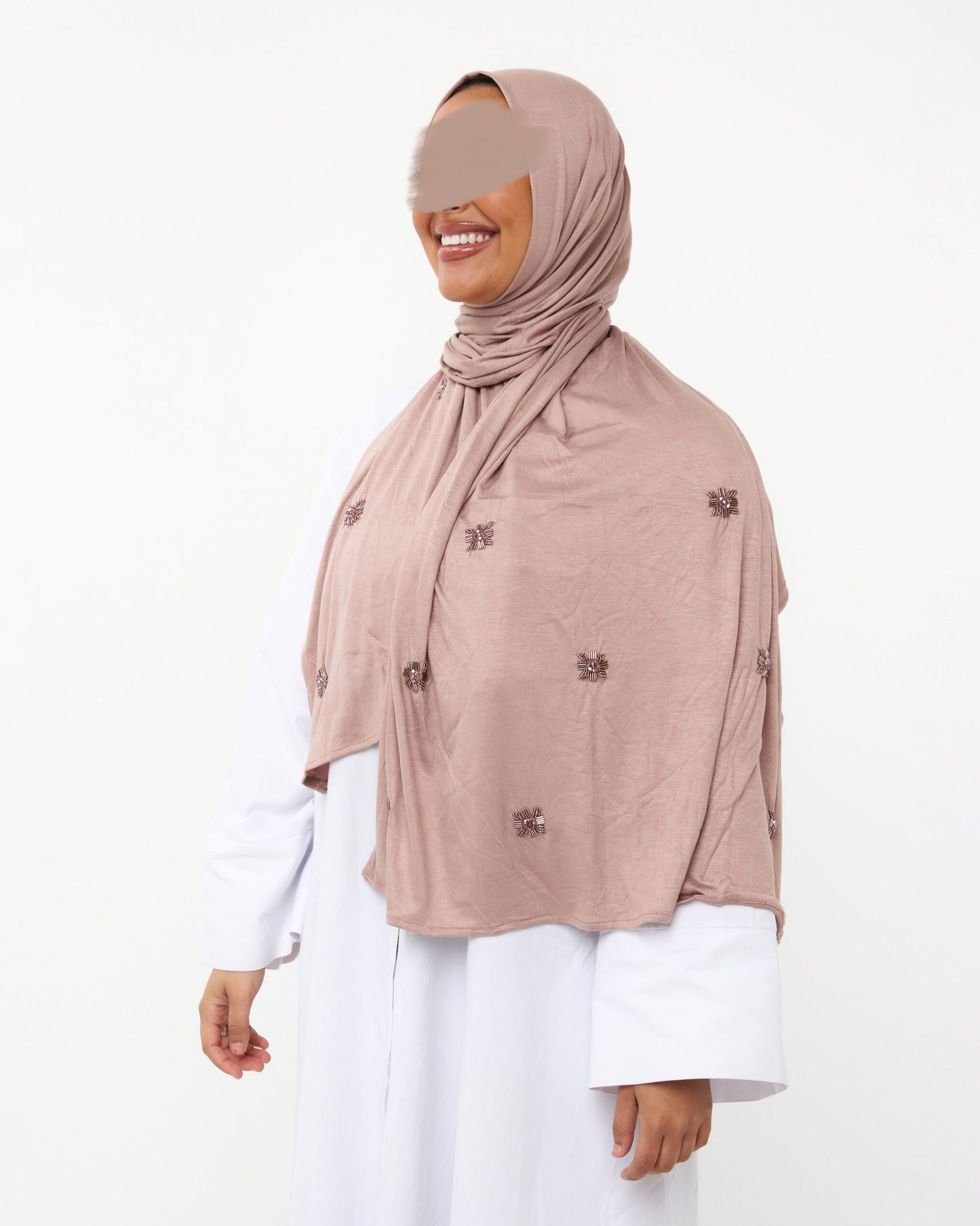 COTTON STONE JERSEY MAUVE