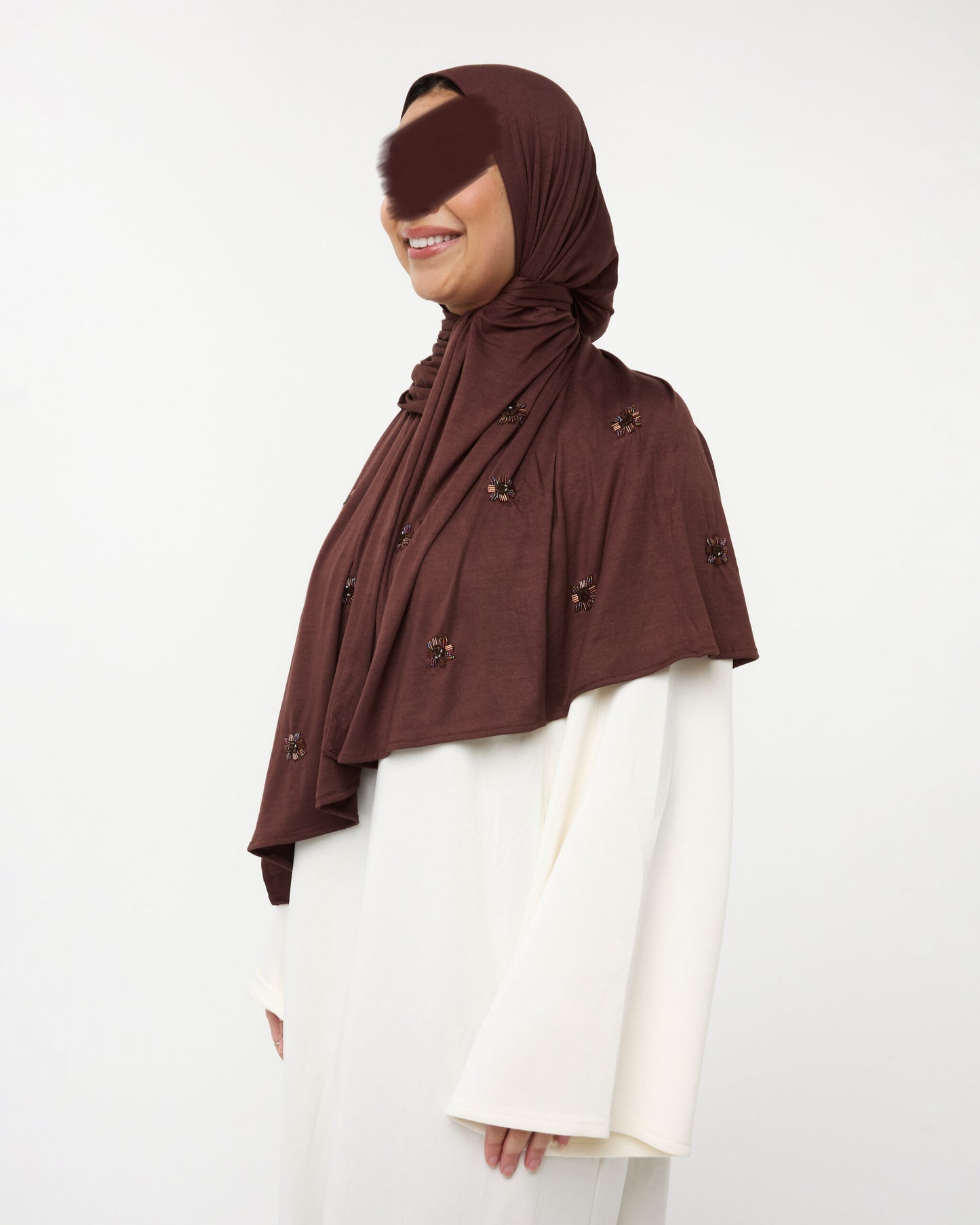 COTTON  STONE JERSEY ESPRESSO