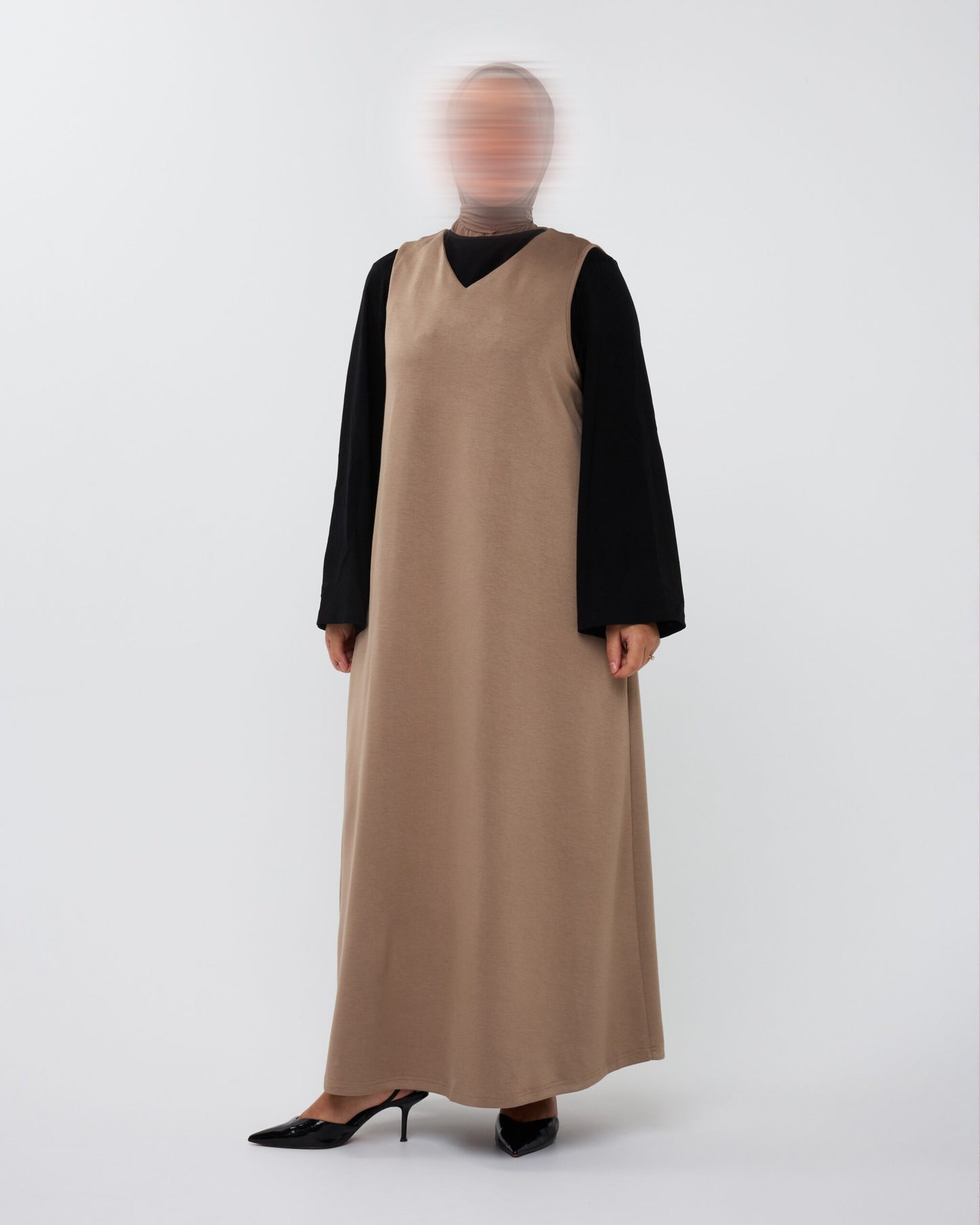 TANKDRESS TAUPE