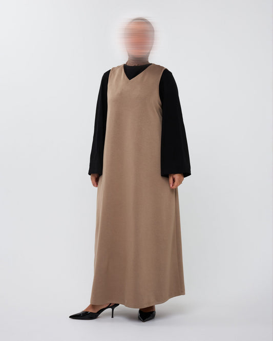 TANKDRESS TAUPE