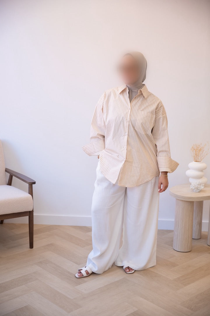 OVERSIZED COTTON BLOUSE