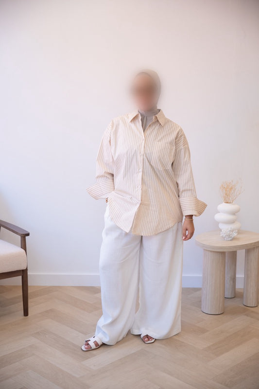 OVERSIZED COTTON BLOUSE
