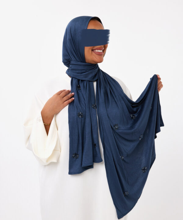 COTTON JERSEY HANDCRAFT DARKBLUE #41