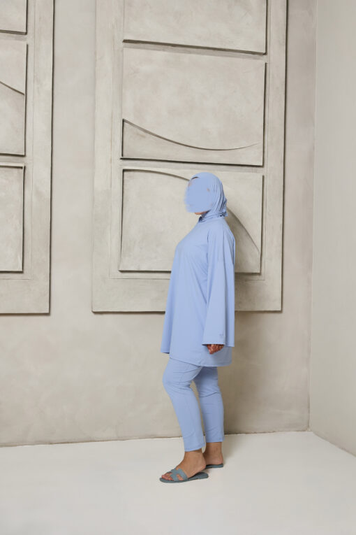 PREMIUM OVERSIZED BURKINI LIGHTBLUE - Afbeelding 2